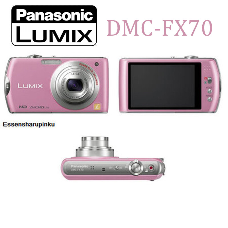 Panasonic Lumix DMC-FX70 Pink Compact Digital Camera Japanese 90%new