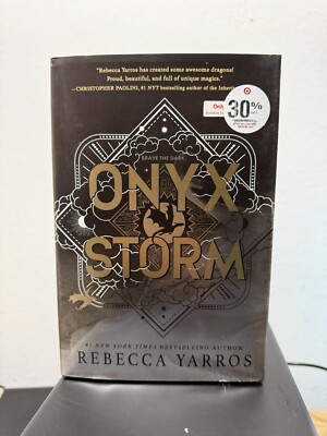 Onyx Storm - Target Exclusive Edition - by Rebecca Yarros (Hardcover) IN HAND