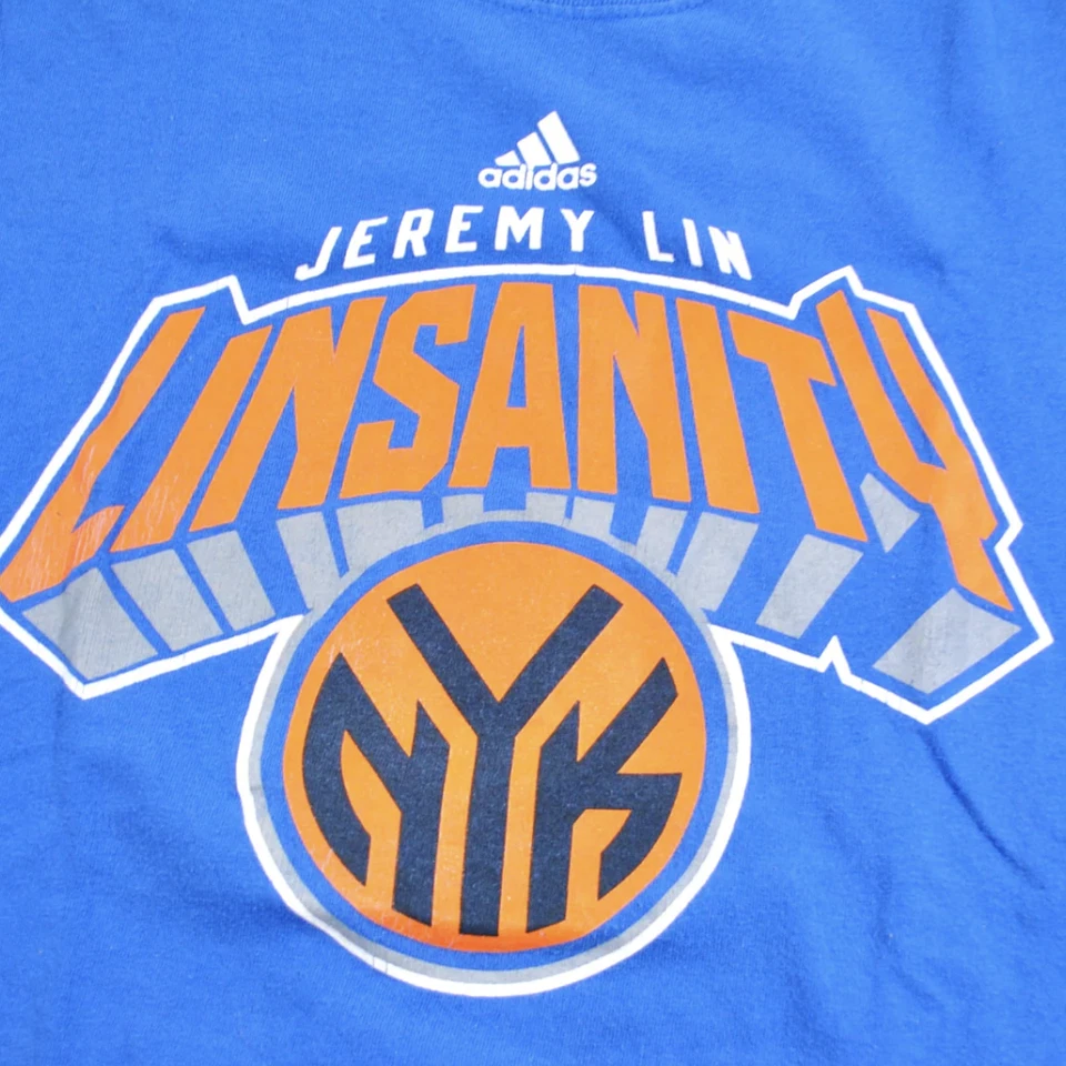Camisa De Colección New York Knicks Linsanity Jeremy Lin Talla Pequeña Foto 2 de 3