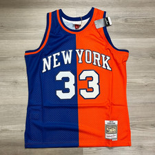 Patrick Ewing 1991-92 Mitchell  Ness NY Knicks HWC Swingman Jersey Men's Size L