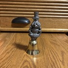 Ricker pewter Bell snowman and rabbits Christmas limited edition  ￼ — photo 1