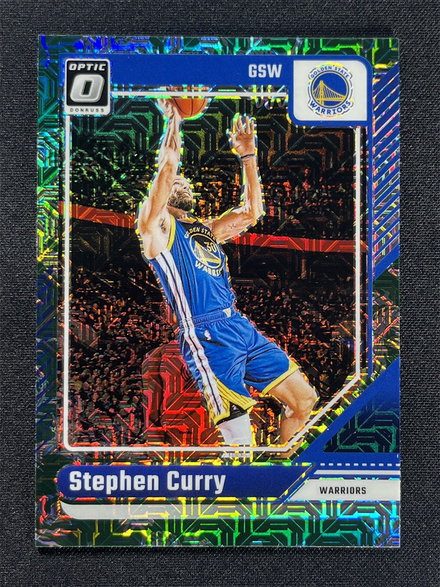 2024-25 Panini Donruss Optic Stephen Curry Choice Dragon Mojo Warriors #155
