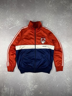 RARE Vintage 80s 90s Adidas Switzerland Track Jacket West Germany