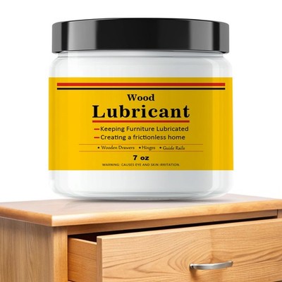 Upgrade Wood Lubricant & Wood Wax for Drawers, Doors, Hinges - Multi-Purpose Sem
