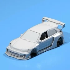 1/64 Body Kit  Hot Wheels Civic EK9 FatBoi WIde