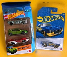 Hot Wheels NIB/MOC Lot: '70 Camaro RS + 3-Pack w/Civic Type R & '69 Chevy Pickup