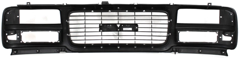 Grille For 1996-2002 GMC Savana 1500/3500 w/ Composite Headlight Gray Plastic - Image 4 of 4
