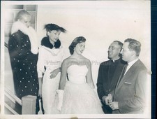 1955 Photo Dawn Rene Julie Sandra Landsman Mark Leone Reverend Julian People