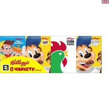 Kellogg's 196g Variety Pack - Delicious Breakfast Cereal Collection for Adults