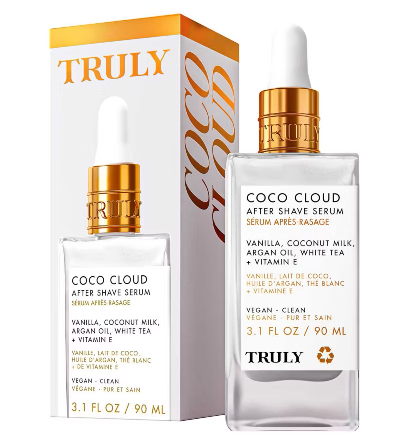 Truly Beauty Coco Cloud After Shave Serum - Alleviates Post Shave Dryness, In...