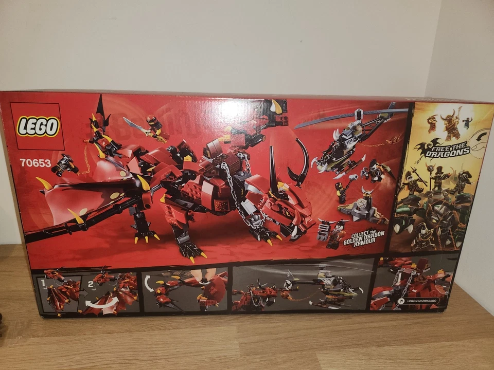 Lego Ninjago 70653 Dragon Firstbourne - 2018 Neuf Scellé - Photo 2/4