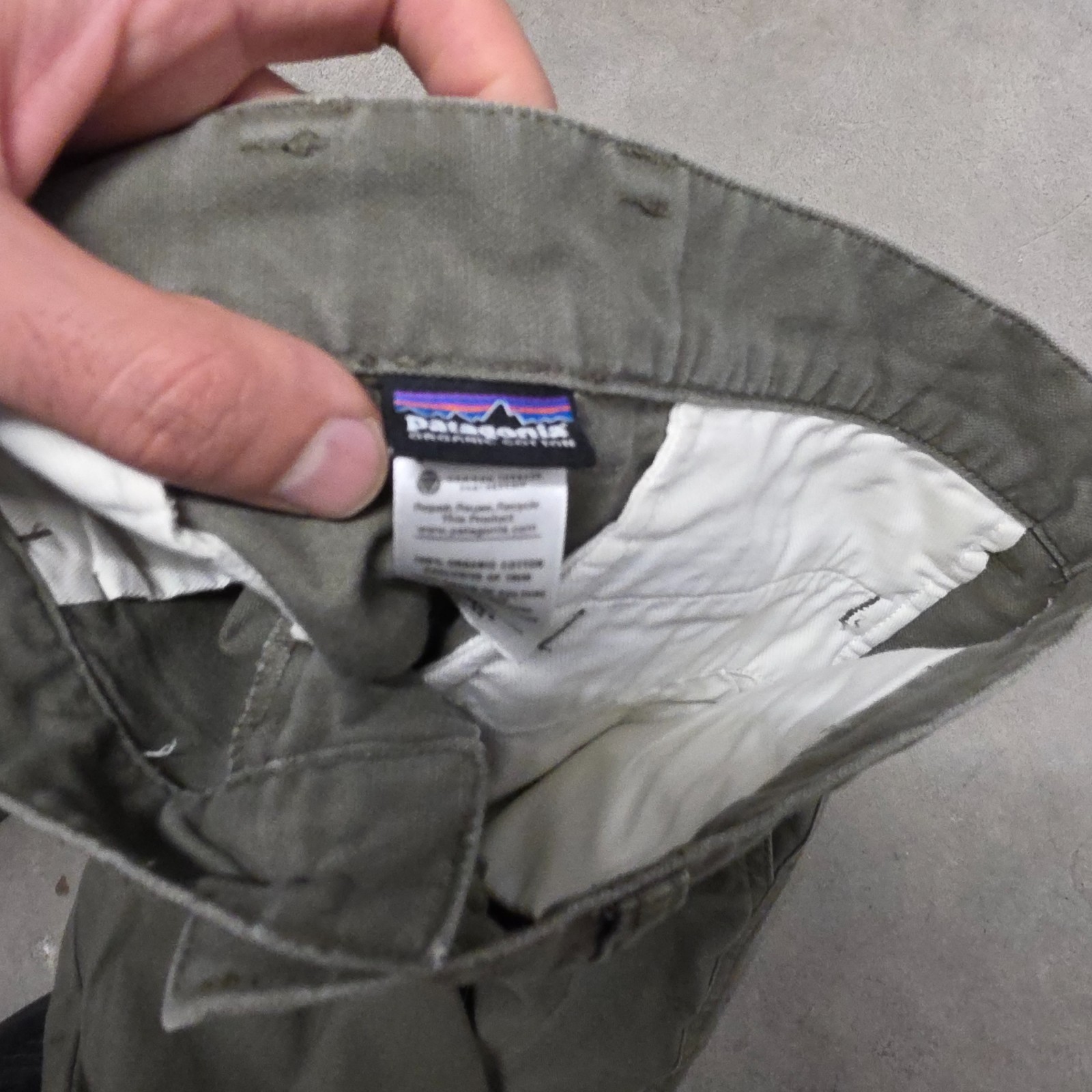 Patagonia Duck Pants Mens 34 (34x30.5) Brown Organic Cotton Straight Leg 56825 thumbnail 5