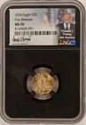 2024 Gold Eagle $5  1/10th oz First Release Trump Signature  S1