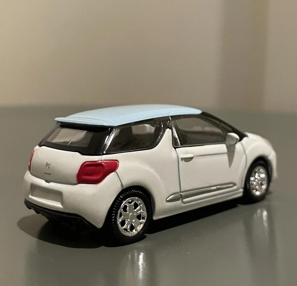 Modellino Norev Citroen ds3 2009 DS 3 Bianco 1/64 1:64 3 inches Nuovo Senza - Immagine 4 di 4