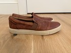 Frye Ivy Women’s Brown Leather Slip-On sneakers. US 7 — photo 2