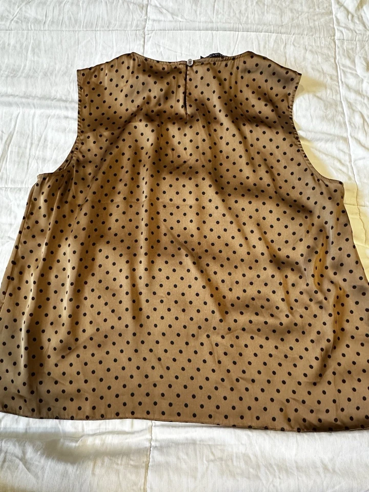 Blusa Jones New York para mujer a lunares talla: 18 W talla grande Foto 2 de 3