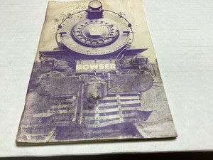 Bowser Reference Manual 1968