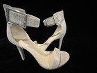 Designer Calvin Klein “Vivian” Sparkly Suede Sandals; Sexy Sz 9 Nearly New W/Box — photo 5