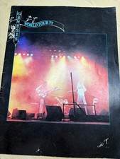 Genesis World Tour 1977 Official Concert Programme Original Phil Collins VGC