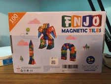Magna-Tiles 3D Magnetic Building Tiles - Pack of 100 - NEW Sealed