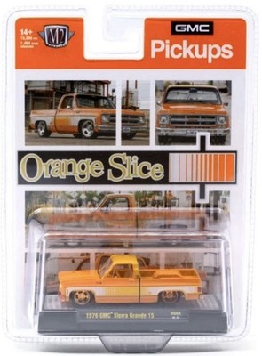 1976 GMC Sierra Grande （チェイス750台限定） M2 Machines 1976 GMC Sierra Chase Ltd 750 Gold Trans Am 1/64