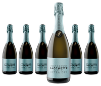6 X Sacchetto Spumante Extra Dry Prosecco Doc
