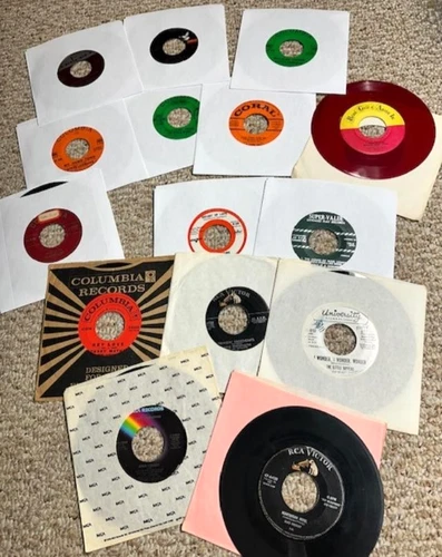 BIG JOB LOT 45's 50's 60's Rock Jazz Xmas Pop w/rare EP, PROMO, ELVIS PRESLEY
