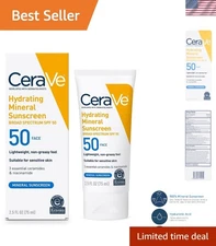 Gentle SPF 50 Face Sunscreen - Mineral Protection with Zinc & Titanium Dioxide