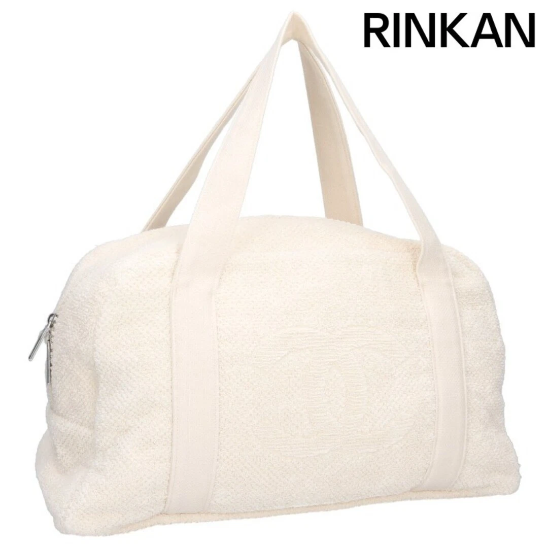 CHANEL Cotton Exterior Beach Bags & Handbags for Women for sale | eBay