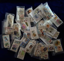 30 Packets of Various  Country Postage Stamps Mint