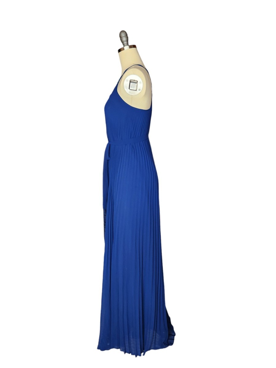 open lace back dress Dida Pleated Turquoise Midi Dress
