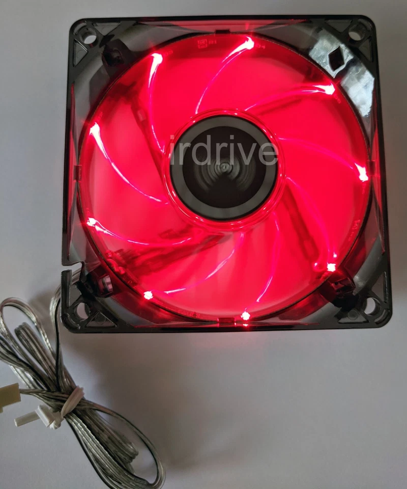Wholesale 16-Pack: NEW 80mm RED LED Cooling Fan Array Kit for Open Mining/Gaming - Image 4 of 4