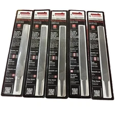 Corona Half-Round File - 6 Inch, Smooth Cut - Lot Of 5