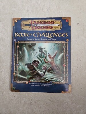 WOTC D&D 3rd Ed Book of Challenges EX