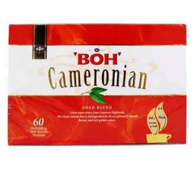 BOH Plantation Cameronian Gold Blend Tea 60 teabags Foil Sealed-8 boxes ...