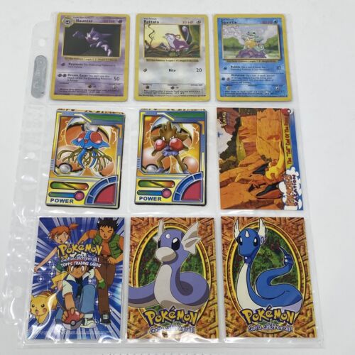 Pokemon TcG: Set Base 1999, Shadowless, Topps - Carte Vintage per Binder / Quasi Nuovo - Foto 1 di 2