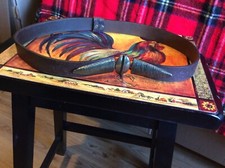 VTG Chico  s Belt SZ S/M Genuine Brown Leather Bronze gold buckle Made In USA