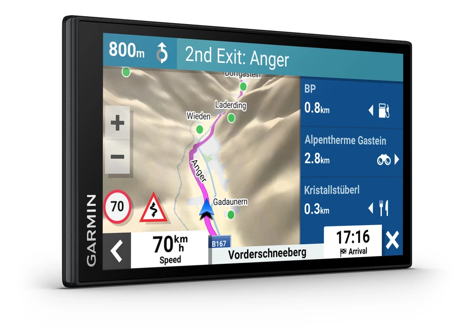 Garmin DriveSmart 66 EU Navi, MT-S, GPS, Schwarz, 32 GB, USB-C, BRANDNEU - Bild 3 von 4