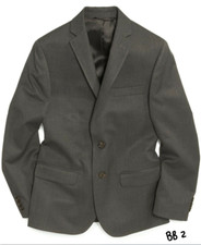 LAUREN Ralph Lauren Kids Classic Suit Separate Jacket 18H 20H GREY MSRP 100