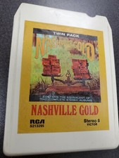 Nashville Gold 8 track tape RCA S213295 Twin Pack 1972 VG tested B4