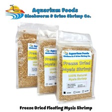 Mysis Shrimp--Freeze Dried Mysis Shrimp for Saltwater  Tropical Fish