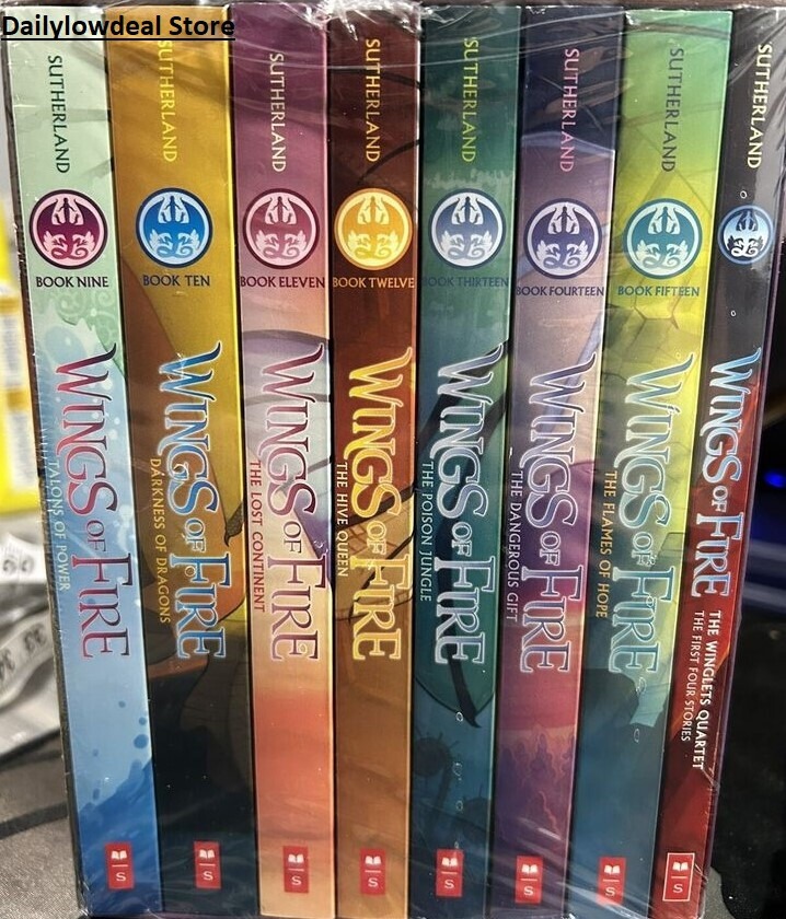 Winglets Books Wings of Fire: 8 Book Box Set (# 9-15 + The Winglets Quartet) Tui T ...