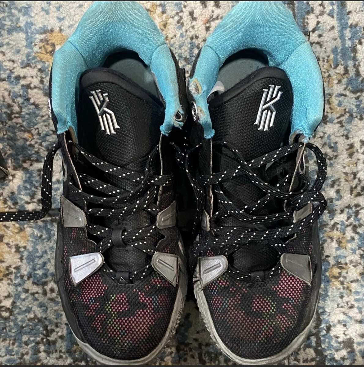kyrie 7 size 6.5 Black /Metallic Silver Size 6.5 | eBay
