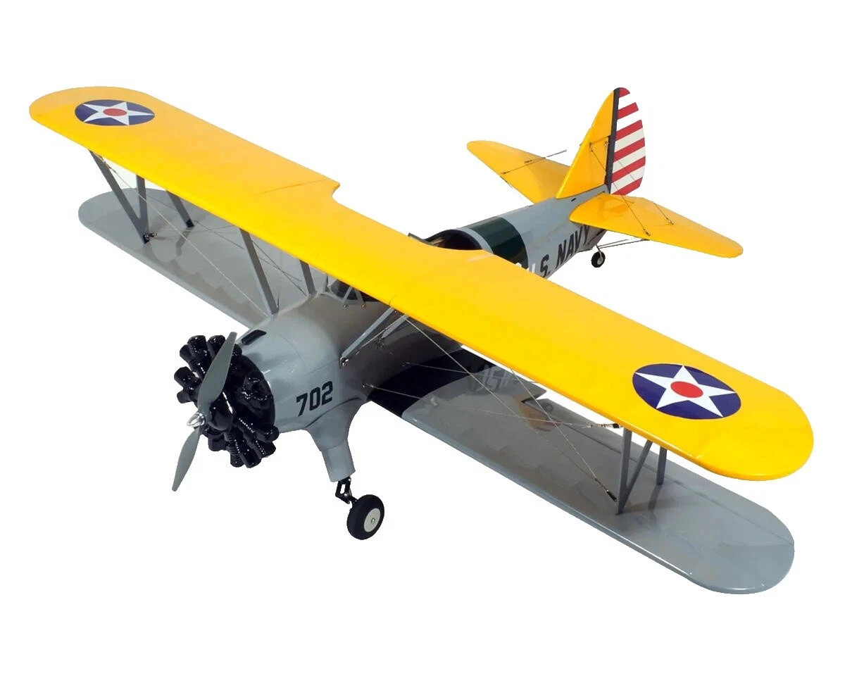 Almost Ready Electric Biplane Hobby RC Airplane Models & Kits
