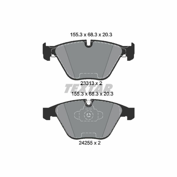 BremsbelÄGe BMW P. 3/X1 1,6-3,0 05-18-image