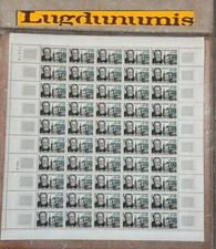 Planche Timbre N° 1470 50 Timbres 1966 30 C. + 10 C. Saint Pierre Fourier Educat