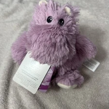 warmies Intelex Hippo Junior Cozy Plush Heatable Lavender Scented Stuffed Animal