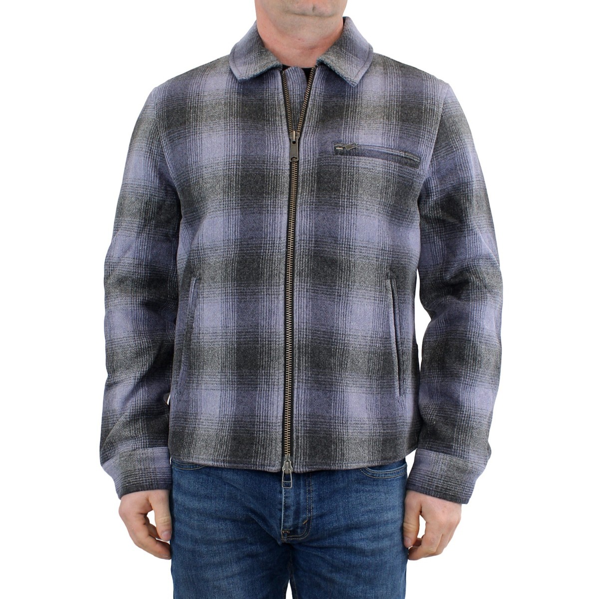 ジャケット・アウター Sheller Handmade stitch wool jacket coat CS Shell Jacket - Jean Wool with Hand Stitching