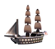 PIRATES POCKETMODEL Spanish Main 056 HMS WALPOLE UNPUNCHED Wizkids CSG