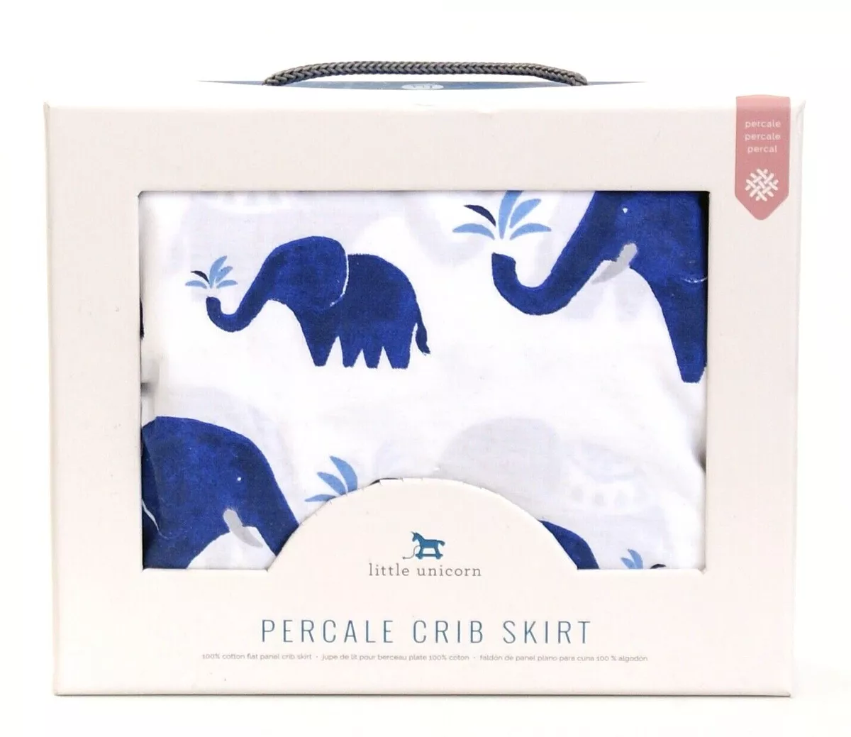 Little unicorn percale crib sheet 2025